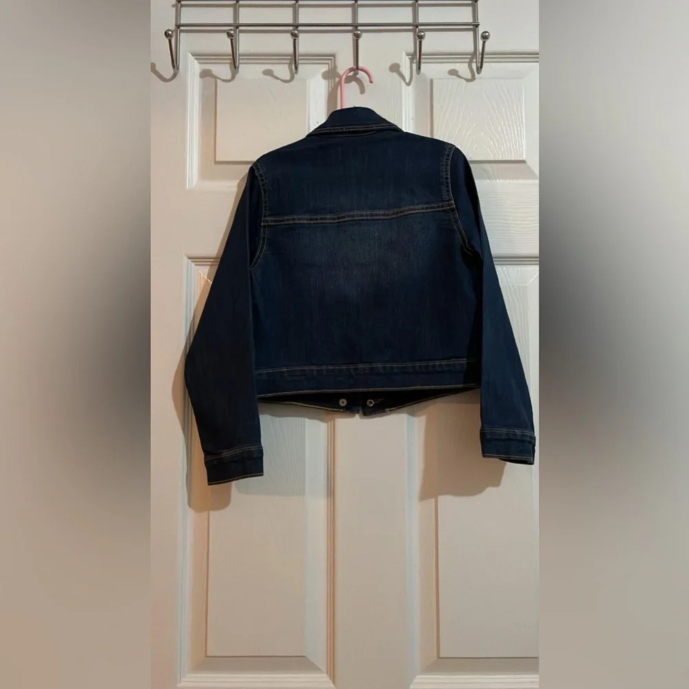 (Z) The Children’s Place Girl's Long Sleeve Denim Jean Blue Jacket, 5/6